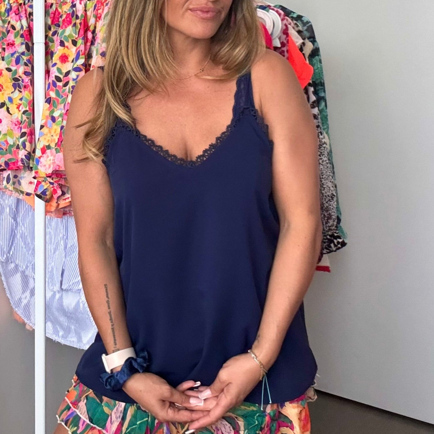Top MAYA bleu marine