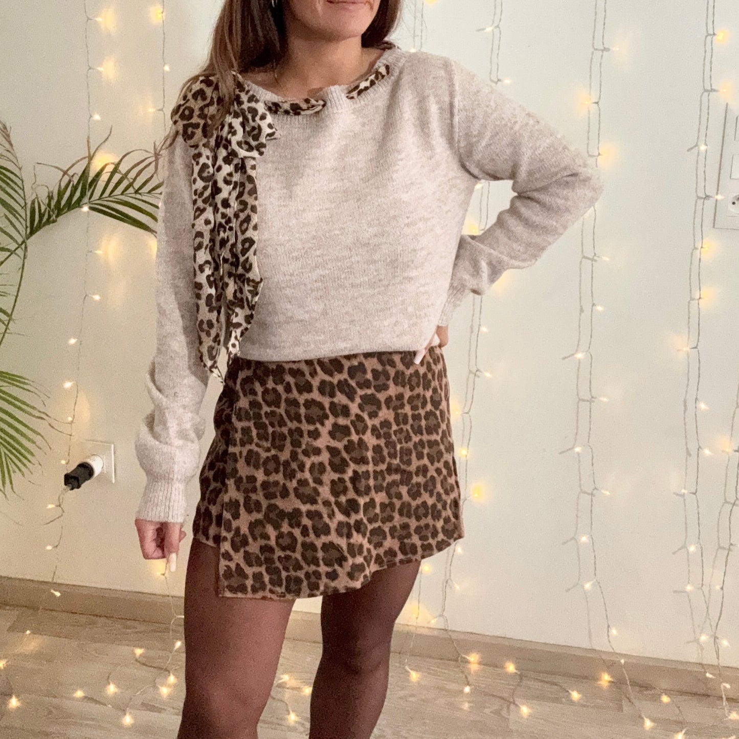 Jupe Short Léopard