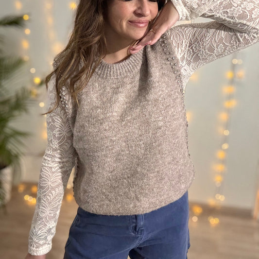 Pull sans manche JADE