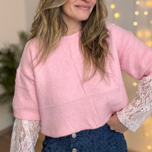 Pull Dentelle LENA