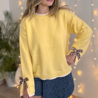 Pull CECILE JAUNE